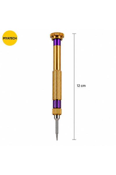 PİYATECH Profesyonel 0.8 Mm Pentalobe Yıldız Hassas Telefon Tamir Tornavidası...