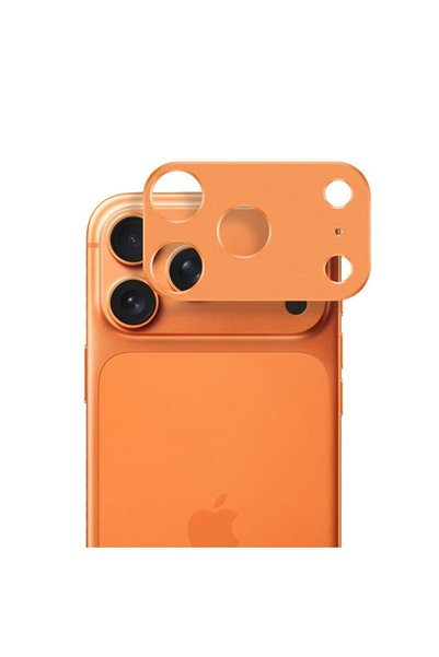 Techsuit Πλήρες γυαλί κάμερας - iPhone 17 Pro Max - Πορτοκαλί