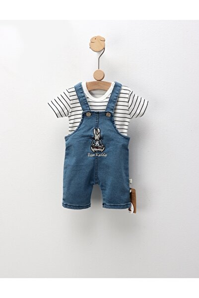 MiniKids Salopeta blug+bluza, Peter Rabbit, MS, albastru