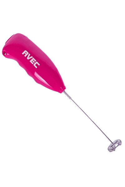 Z Store Spumant de lapte fucsia cu mâner cu prindere din cauciuc