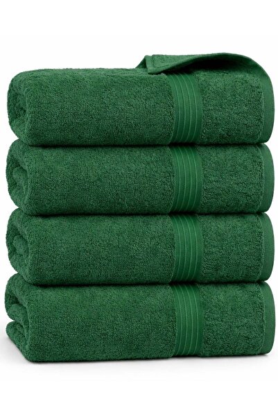Bliss Casa Bath Towel Set (4 Pack, 70 X 140 cm) - 550 GSM 100% Combed Cotton ...