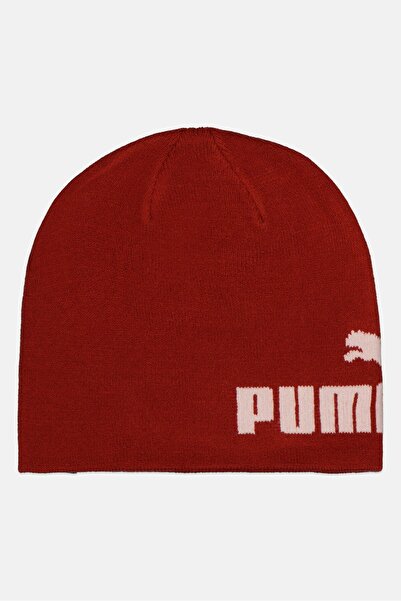 Puma Men Brand Logo Bennie Hats, Rust