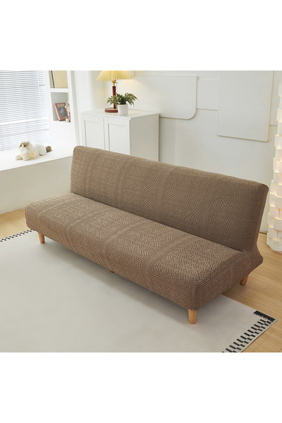 Choice S kase 1 PC Stretch Jacquard Sofa Bed Cover Futon Cover for Living Roo...
