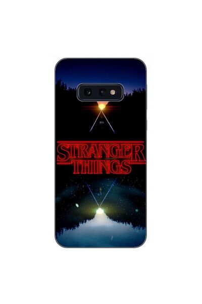 OEM Husa compatibila cu Samsung Galaxy S10e Silicon Gel Tpu Model Stranger Th...