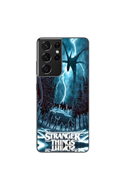 OEM Husa compatibila cu Samsung Galaxy S21 Ultra Silicon Gel Tpu Model Strang...
