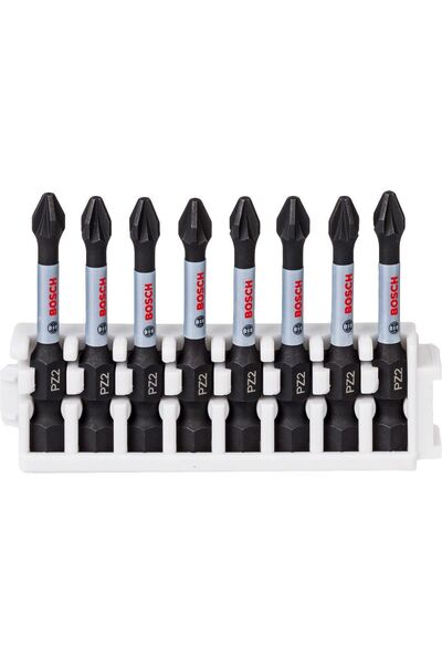 Bosch Σετ κρουστικών καρυδάκια 8 τεμαχίων PH1-PH3/PZ2-PZ3, 50mm
