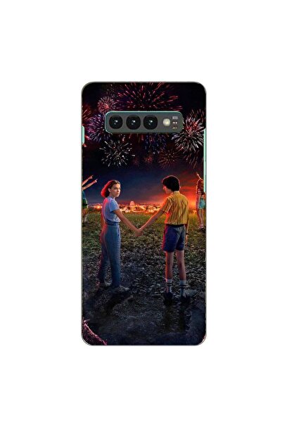OEM Θήκη συμβατή με Samsung Galaxy S10 Plus Σιλικόνης Τζελ TPU με σχέδιο Stra...