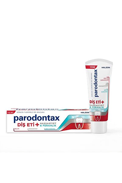 Parodontax Diş Eti + Hassasiyet & Ferahlık Diş Macunu 75 ml (6'li Paket)