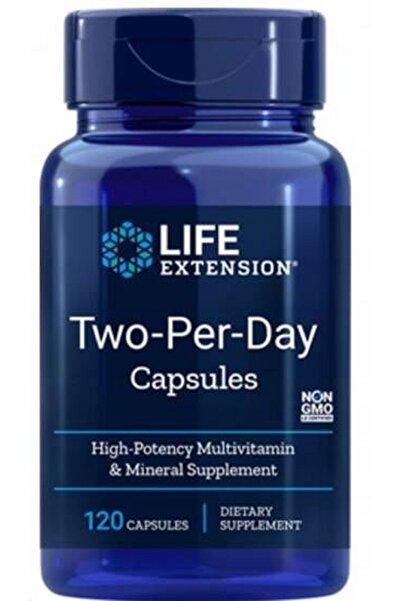 Life Extension Two-Per-Day (Complex de multivitamine si minerale)120 Capsule -