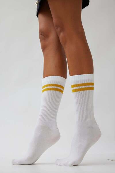 Katia&Bony Striped Socks Mustard