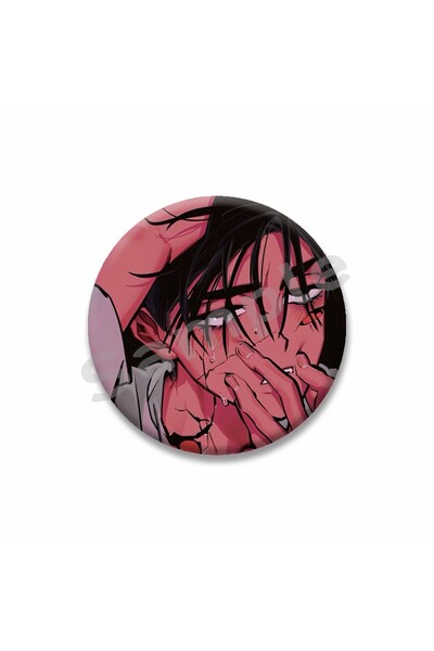 Choice72 32mm style-16 Alien Stage Round Brooch Plastic Hyuna Sua TILL IVAN B...