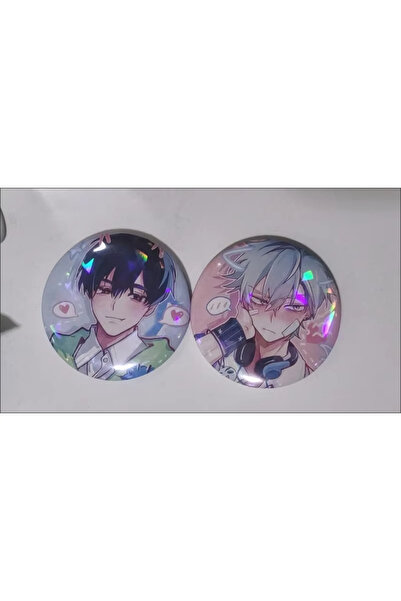 Choice 2pcs 2Pcs/Lot Anime Button 58mm Pins Shy Couple Alien Stage Ivan Till ...