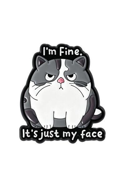 Choice19 QHXZ5389 Cartoon Anime Cool Cat Animal Collection Brooch Enamel Pins...