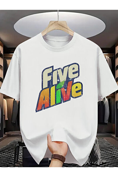 NOURAM Men's Breathable Summer T-Shirt with Vibrant "Wuhuo" Chinese Letter Pr...