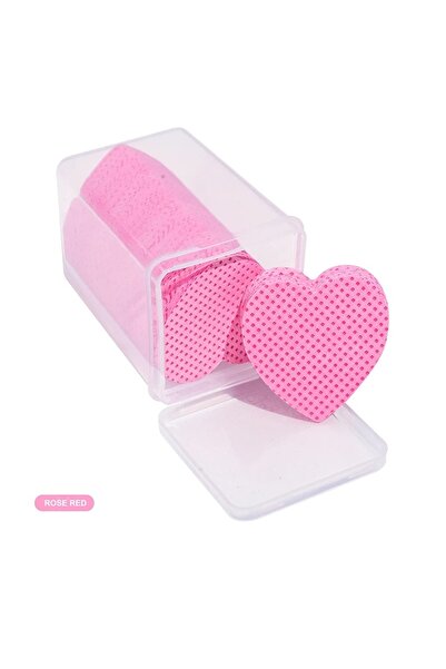 Choice 200pcs Heart-pink 200pcs Wipes Paper Cotton Eyelash Glue Remover Wipe ...