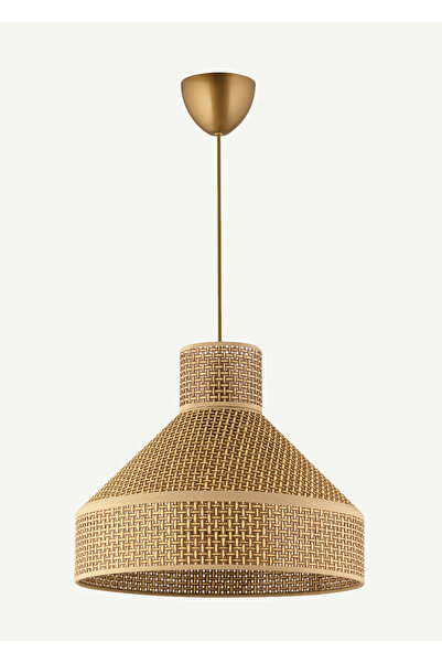 Bella Maison Lumora Tekli Sarkıt Avize Kahverengi (35x60 cm)