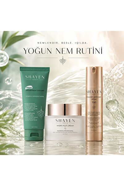 Shayen Paris SHAYEN-COSM-MICRO SHOT-CLEANSER-HYDRA SET-3PCS