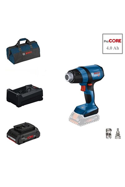 Bosch GHG 18V-50 1x4 Ah ProCORE Akülü Sıcak Hava Tabancası Bez Çantalı