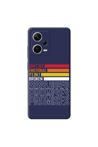 Other Xiaomi Poco X5 Dont Get Emotional Dark blue Colored Silicone TPU Θήκη