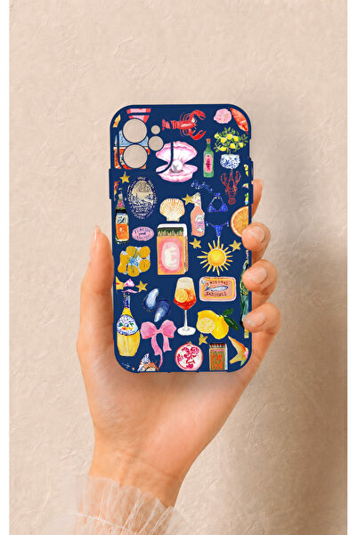 Vip Case iPhone 11 Uyumlu Summer Desenli Silikon Kılıf