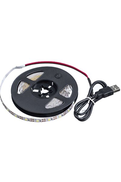 Generic شريط إضاءة LED USB 4B4 3M 5V 2835 60Led/M (أبيض دافئ)