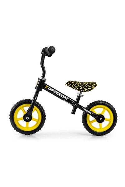 Milly Mally Bicicletă fără pedale Dragon Negru