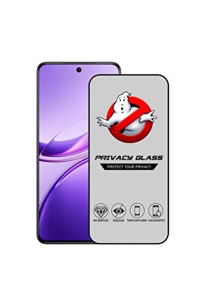 CaseArt Vivo V50 Lite 5G ile Uyumlu Tam Kaplayan Privacy Hayalet Temperli Ekr...
