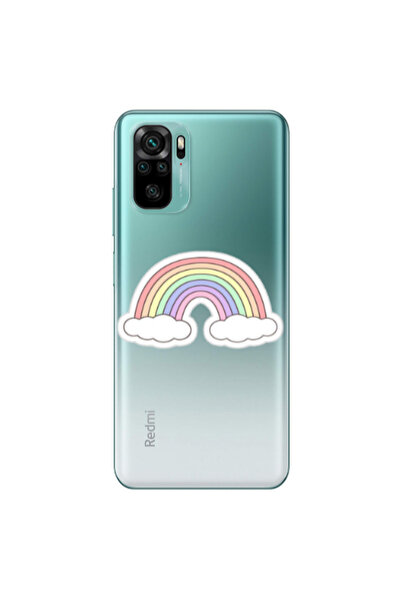 Other Xiaomi Redmi Note 10S Rainboww Transparent Silicone TPU Θήκη