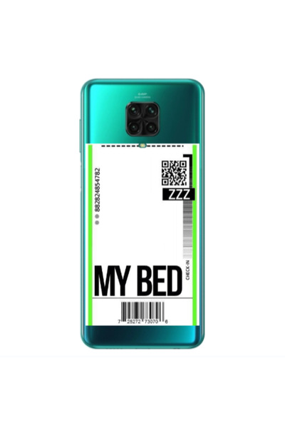 Other Xiaomi Redmi Note 9S My Bed ZZZ Transparent Silicone TPU Θήκη