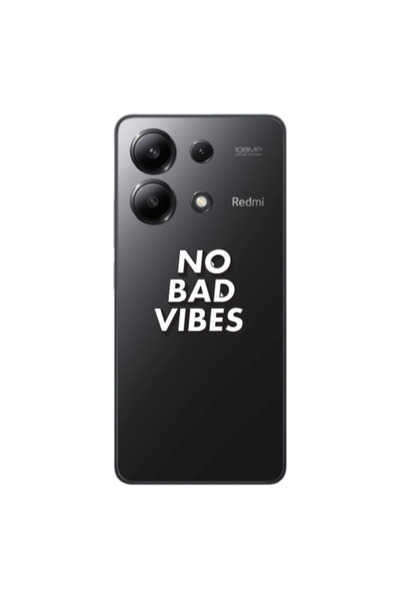 Other Xiaomi Redmi Note 13 4G No bad vibes Transparent Silicone TPU Θήκη