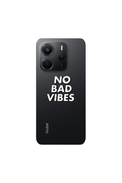 Other Xiaomi Redmi Note 14 No bad vibes Transparent Silicone TPU Θήκη