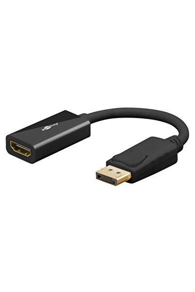 goobay αντάπτορας DisplayPort σε HDMI 75270, 8K/60Hz, 0.1m, μαύρος