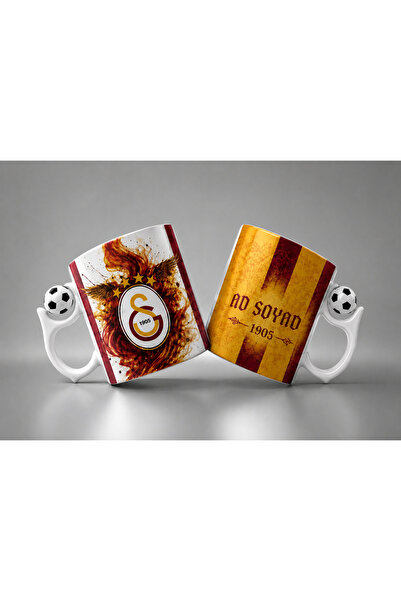Genel Markalar Kişiye Özel İsimli Galatasaray Taraftar Kupa Bardak - Futbol T...