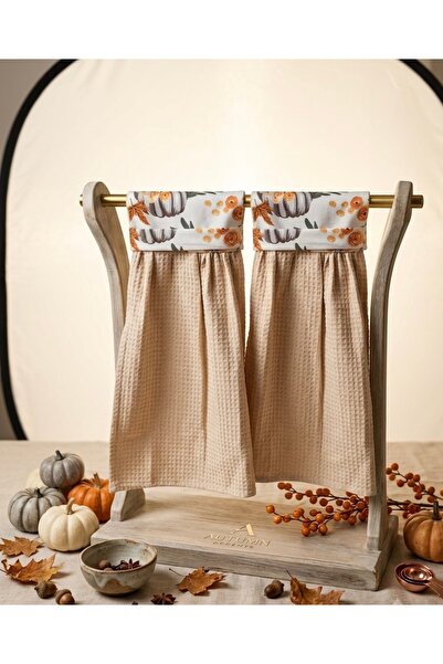 Madame Asel Home MUTFAK HAVLUSU WAFFLE %pamuk