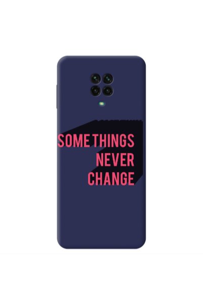 Other Xiaomi Redmi Note 9 Pro Somethings Never Change Dark blue Colored Silic...