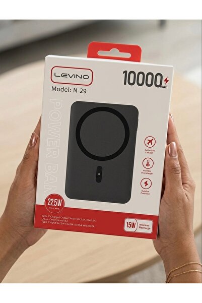 Levino MagSafe Power Bank 10000mAh | Wireless Fast Charging Portable Charger ...