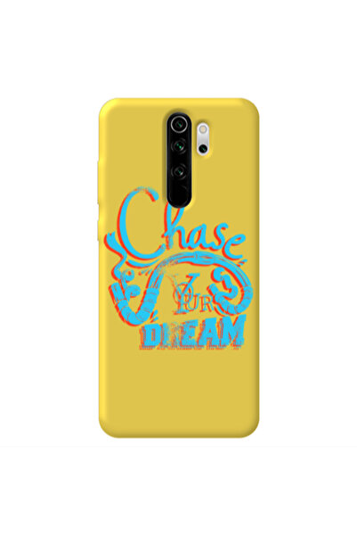 Other Xiaomi Redmi Note 8 Pro Chase Your Dream Yellow Colored Silicone TPU Θήκη