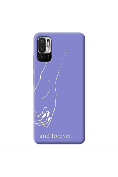 Other Xiaomi Redmi Note 10 Pro 5G And forewer Purple Colored Silicone TPU Θήκη