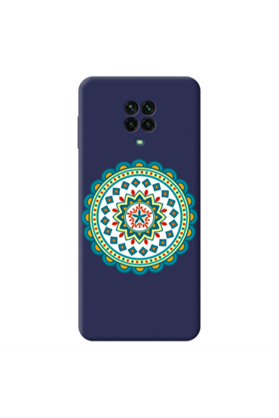 Other Xiaomi Redmi Note 9 Pro Mandala D11 Dark blue Colored Silicone TPU Θήκη