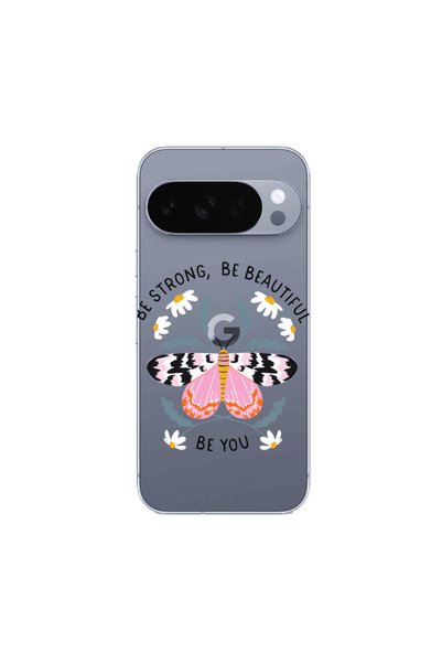 Other Google Pixel 10 Pro XL Be Strong Transparent Silicone TPU Θήκη
