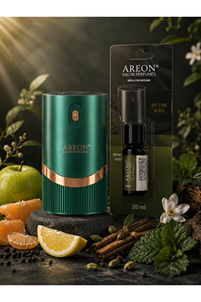 Areon Aromatik Difüzör Yeşil (Lux Metal) + By the Boss