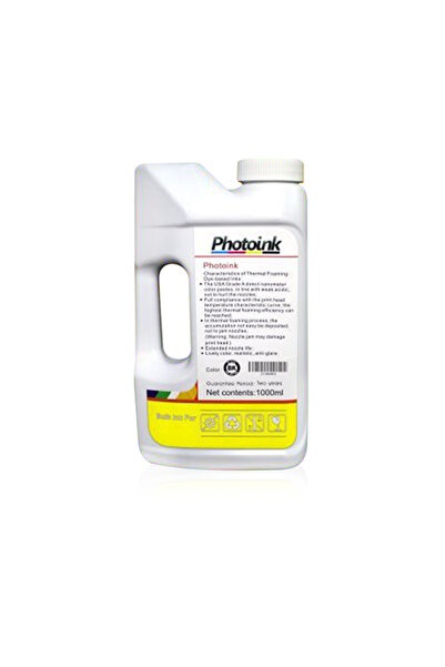 STAR FILM Epson L Serisi Uyumlu 1 Litre Sarı Mürekkep Photoink Epson L Serisi...