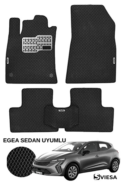 Sviesa EVA Araç Paspas Havuzlu Taban Su Geçirmez Kokusuz Özel Üretim 3D Premi...