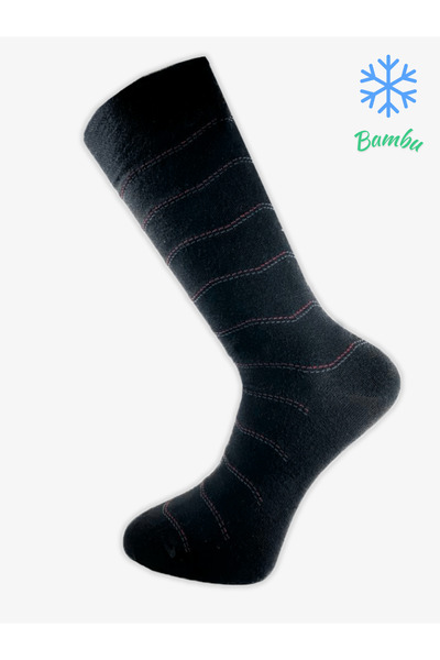 PRO Harzemşah Bamboo Winter Socks Comfortable Men's 12-Piece Socks