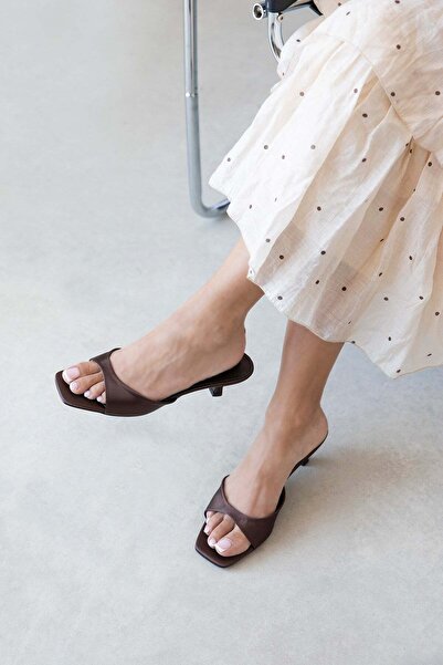 wolk shoes Jordy Kadın Topuklu Saten Sandalet