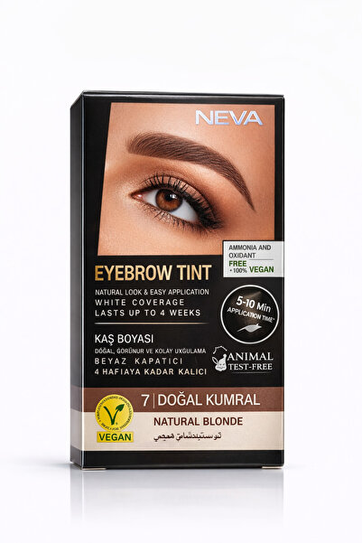 Neva Kaş Boyası Seti (vegan) 7 DOĞAL KUMRAL - Natural Blonde