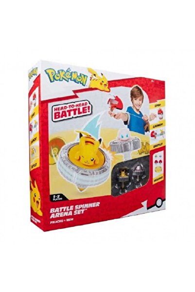 OEM Σετ Μάχης Pokemon με Αρένα και 2 Περιστρεφόμενα Pikachu και Mew (JW004402)