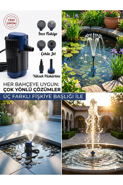 Ulusu Süs Havuzu Pompası