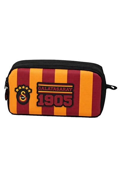 Galatasaray Husă/Husă pentru creion pentru băieți cu două compartimente, impr...