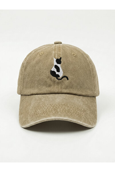 CAP BROS Tekir Embroidered Vintage Hat Cap